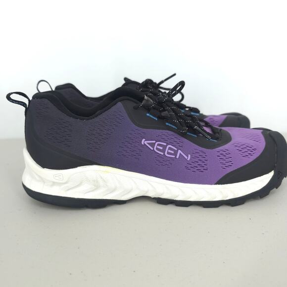 Keen NXIS Speed Hiking Shoes in English Lavender/Ombre Women's Size 12 - Picture 5 of 15